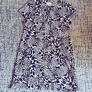Calvin Klein Animal Print Dress
